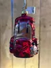 Christbaumschmuck Glas Wanderrucksack 11cm rot Produktbild-Vorschau 2