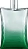 A perfume bottle with a gradient green to clear glass. Voir les images du produit