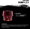 HALDER SIMPLEX Schonhammer Ø 40 mm Plastik rot mit Produktbild-Vorschau 7
