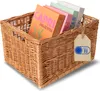 Creative Home Cesto Portaoggetti in Vimini | Naturale con Anteprima dell’immagine prodotto 1