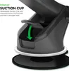 Close-up of a suction cup mechanism with text describing its features. Produktbild-Vorschau