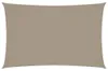 vidaXL Voile d'ombrage Oxford rectangulaire 4x7 m Taupe Voir les images du produit 13