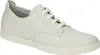 A white leather sneaker is shown against a white background. Produktbild-Vorschau