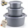 Mikrowellengeschirr 3er Set Mikrowellen Schalen Menüteller Produktbild-Vorschau 1