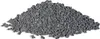 A pile of dark gray, granular material, likely lava rock or mulch, against a white background. Produktbild-Vorschau