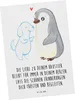 Mr. & Mrs. Panda Postkarte Trauerbewältigung Produktbild-Vorschau 1