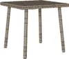 vidaXL Garten-Couchtisch Rechteckig Grau 40x40x37 cm Poly Produktbild-Vorschau 6