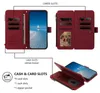 Handyhülle für Samsung Galaxy S21 5G, Leder Klapphülle mit Produktbild-Vorschau 4
