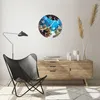 Wanduhr - Rund - Glasuhr - Ozean Riff Fische Koralle - Produktbild-Vorschau 6