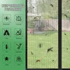 Magnetická sieť proti komárom 140 x 210 cm pre balkónové Náhľad obrázku produktu 3
