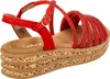 Gabor 64.555 Damen Sandalette - Riemchen Sandalen rot Produktbild-Vorschau 5