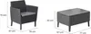 Set Tavolino e 2 Poltrone da Giardino Effetto Rattan Keter Anteprima dell’immagine prodotto 3