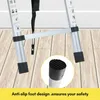 Aluminiowa drabina teleskopowa Izrielar 2.0M srebrna, Podgląd zdjęcia produktu 5