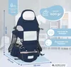 Mobiclinic Kids, Marsupio, 6 in 1, Moley, multiposizione, Anteprima dell’immagine prodotto 2