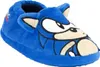 A single blue slipper with a Sonic the Hedgehog design. Náhľad obrázku produktu