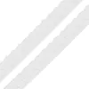 Wäschegummi Faltgummi Ziergummi 10mm Dessous-Gummi Faltgummi ab 1m elastisches Einfassband Saumband weiß Produktbild-Vorschau