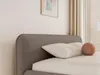 FEDVE Polsterbett Taftan aus Bouclé-Stoff 200x200 cm, Braun Produktbild-Vorschau 4