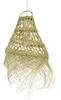 Pendelleuchte Bayamo | Boho Hängelampe aus Doumpalmenblatt Produktbild-Vorschau 1