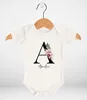 Baby Body mit Namen personalisiert Monogramm Initiale Produktbild-Vorschau 2