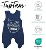 TupTam Baby Unisex Strampler mit Aufdruck Spruch 5er Pack, Produktbild-Vorschau 2