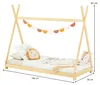 Tipi Bett ELIN aus massiver Kiefer in 90 x 190, Kinder Produktbild-Vorschau 5