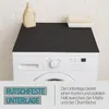 Waschmaschinenauflage 60x60cm Schwarz, rutschfeste Auflage Produktbild-Vorschau 3