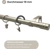 LOFT 300 cm Einzelne Gardinenstange 19 mm aus Metall mit Produktbild-Vorschau 4