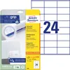 720 AVERY Zweckform štítky 3490 bílé 70,0 x 36,0 mm Náhled obrázku produktu 9