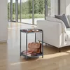 TecTake 404196, Boční/koncový kávový stolek, Šedá Náhled obrázku produktu 9