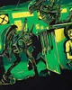 style3 Hide the Fear Herren T-Shirt xenomorph alien ripley Produktbild-Vorschau 2
