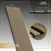 AKUSTIKO Lamella Akustikpaneele 4 Stück 280x60cm - flexible Produktbild-Vorschau 2