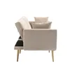 Sofa 2 Sitzer 162x80x78cm, Schlafsofa für Kleines Produktbild-Vorschau 7