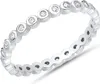 Glamouröser Silberring mit funkelnden Zirkonia SR0311 Produktbild-Vorschau 1