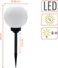LED Solar Kugelleuchte höhenverstellbar mit Erdspieß - Ø 20 Produktbild-Vorschau 2