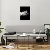 Bilder auf glas - Einteilig - Weiß Tiger Schwarz und Weiß - Produktbild-Vorschau 6