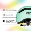 KED Pop II Kinder Fahrradhelm Mit Optimierter Passform Und Produktbild-Vorschau 3