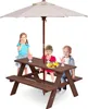 Kindersitzgruppe mit Abnehmbarer & faltbarer Sonnenschirm, Produktbild-Vorschau 1