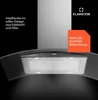 Klarstein Dunstabzugshaube 90cm, Abluft Dunstabzugshaube Produktbild-Vorschau 4