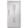 vidaXL Drzwi wejściowe białe 98x208 cm Podgląd zdjęcia produktu 3