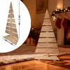 Floranica sapin de Noël en bois naturel sapin 90x45 cm Voir les images du produit 2