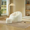 Sitzsack mit Fußhocker ideal für Wohnzimmer, Schlafzimmer Produktbild-Vorschau 1