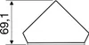 MIRA Eck Glas Eck-Steckdosenelement WEISS - Schuko 3-fach / Produktbild-Vorschau 6