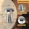 Tischlampe,Kabellos Dimmbar Tischleuchte,3W LED Metall Produktbild-Vorschau 3