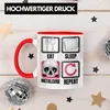 Trendation - Eat Sleep Metalcore Repeat Tasse Geschenk Produktbild-Vorschau 3