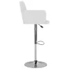 vidaXL Barhocker 2 Stk. Weiß Kunstleder -  Barhocker Produktbild-Vorschau 15