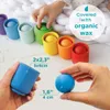 Giocattolo in legno Ulanik Montessori "Arcobaleno: palline Anteprima dell’immagine prodotto 6
