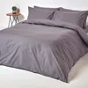 Prostěradlo HOMESCAPES, antracit, hustota vláken 200, 120 x Náhled obrázku produktu 4