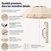 Fleau Goods Set Parasol de Luxe 180 cm - Protection UV - Voir les images du produit 6
