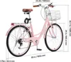 VEVOR Cruiser bicykel s 7 rýchlosťami (priemer pneumatík Náhľad obrázku produktu 8