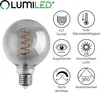 LUMILED 3x E27 LED Lampen G95 Vintage Glühbirne Globe Produktbild-Vorschau 8